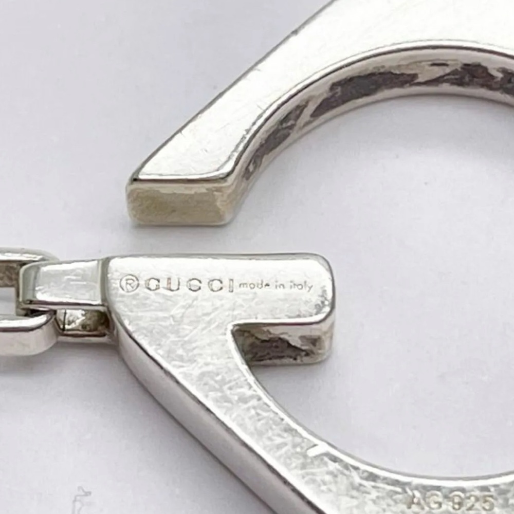 Gucci Luxury 925 Sterling Silver Bracelet RARE!! Vintage - Picture 3 of 8